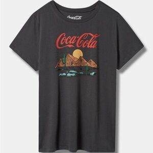 Torrid 00 Coca Cola Classic Fit Cotton Crew Tee